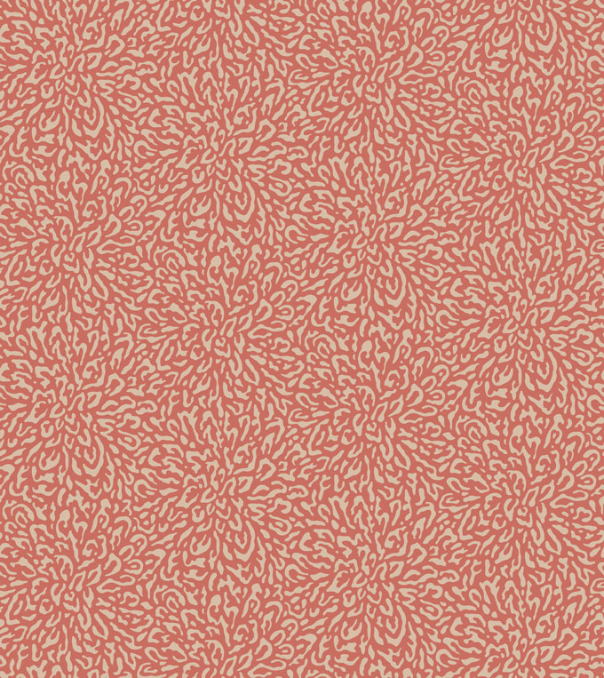 Обои 1838 Wallcoverings Capri Corallo Red Clay 1905-128-06